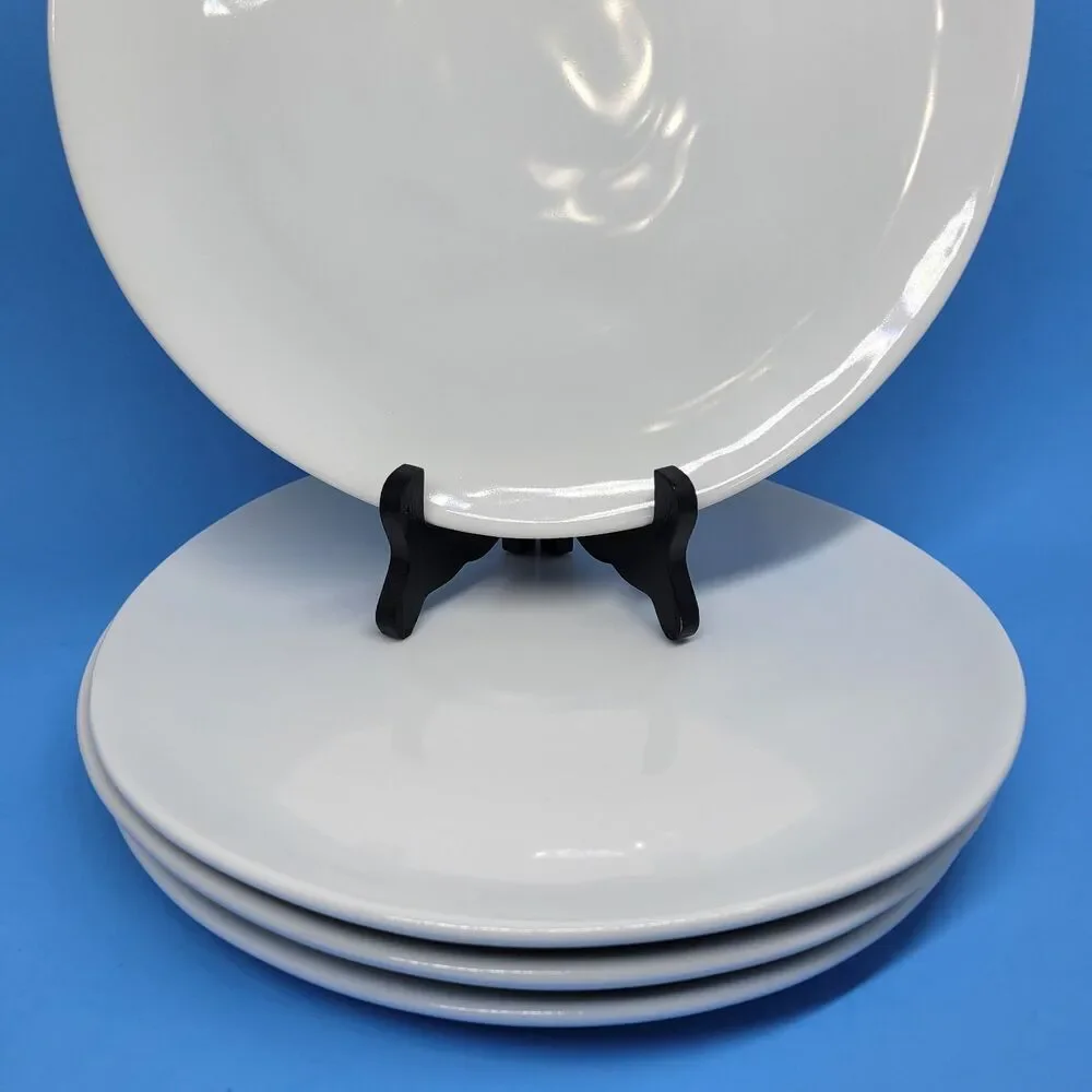 Fitz & Floyd Everyday White Porcelain Organic 11